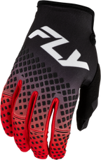 FLY Racing Kinetic Fade Gloves (2027) - Black / Red / White - View 7