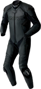 RST S1 D3O Leather Suit - Black - View 1