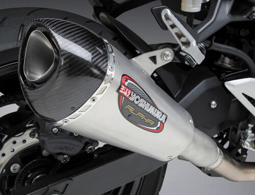Yoshimura Kawasaki Ninja 400 2018-2021 / Kawasaki Z 400 2019-2021 Alpha T Slip-On Exhaust