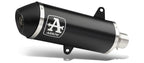 Arrow Vespa Gts 300 '21 Homologated Aluminum Dark Urban Silencer 53536ann