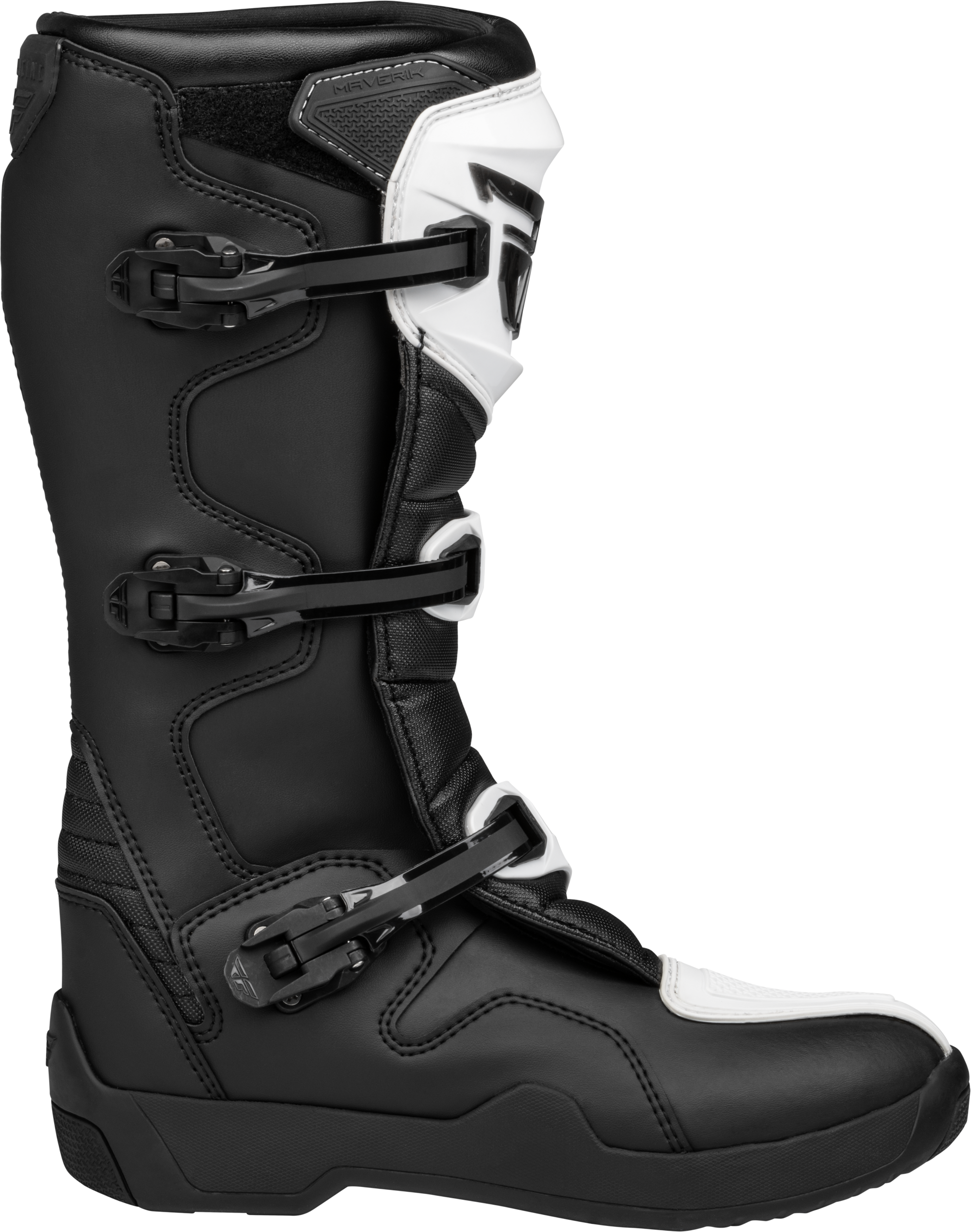 FLY Racing Maverik LT Boot (2025) - White / Black - View 20