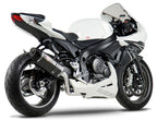 Yoshimura GSX-R600/750 11-26 Race R-77 Stainless Full Exhaust, w/ Carbon Fiber Muffler