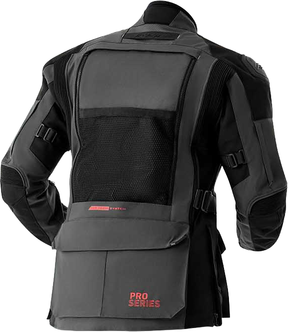 RST Pro Series Adventure-X CE Men's Textile Jacket - Grey / Black - View 5