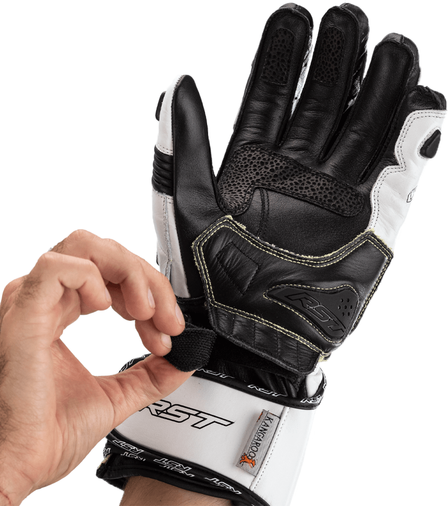 RST Tractech EVO 4 CE Glove - White / White / Black - View 26