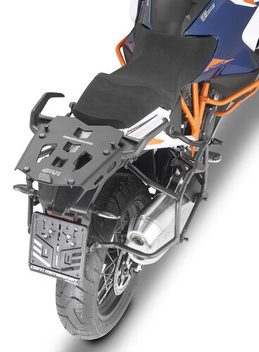GIVI SRA7713 Monokey Rear Rack for KTM 1290 Super Adventure R, KTM 1290 Super Adventure S, and KTM 1390 Super Adventure S