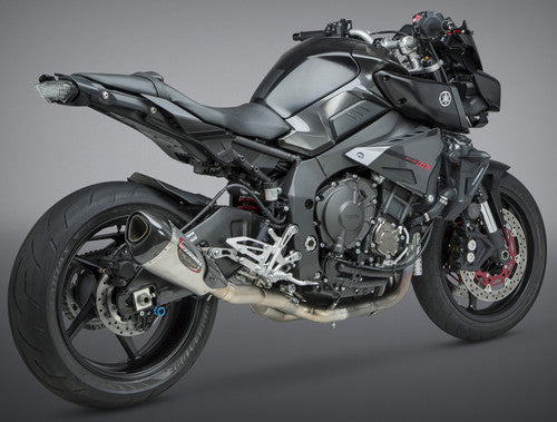 Yoshimura FZ-10 17/MT-10 18-21 Race Alpha T Stainless 3/4 Exhaust, w/ Stainless Muffler