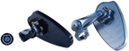 PSR 00-00209-22 Bar End Mirror Black