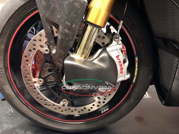 CARBONVANI - Brake Rotor Intake Ducts for 100mm Radial Mount Brakes