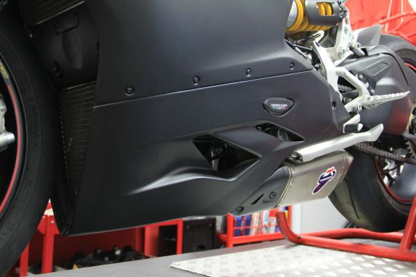 CARBONVANI - DUCATI 959 PANIGALE CARBON FIBER BELLY PAN -? ROAD VERSION