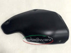CARBONVANI - DUCATI MONSTER 821 / 1200 CARBON FIBER EXHAUST COLLECTOR GUARD FOR TERMIGNONI Holmogated Slip-on