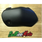 CARBONVANI - DUCATI MONSTER 821 / 1200 CARBON FIBER EXHAUST COLLECTOR GUARD FOR TERMIGNONI Racing Slip-on and Full systems