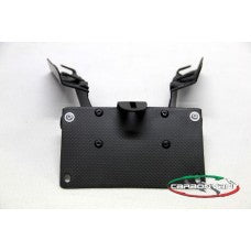 CARBONVANI - DUCATI MONSTER 821 / 1200 CARBON FIBER LICENCE PLATE HOLDER KIT - Low Profile