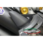 CARBONVANI - DUCATI MONSTER 821 / 1200 CARBON FIBER PILLION FOOTPEG EXHAUST GUARD