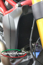 CARBONVANI - DUCATI MONSTER 821/1200 CARBON FIBER WATER COOLER UPPER FRAME