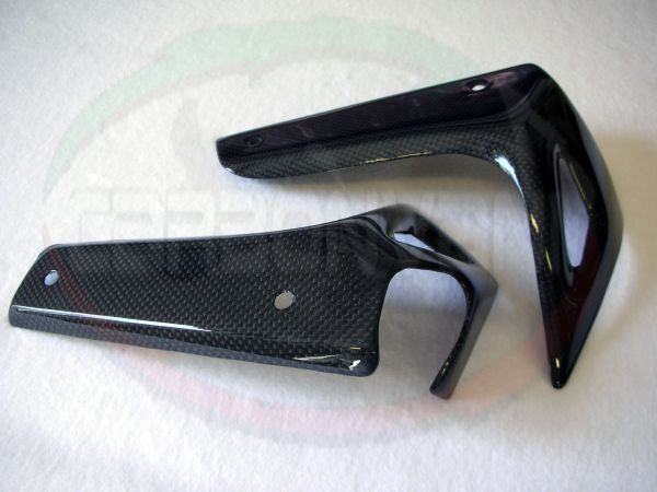 CARBONVANI - DUCATI MONSTER CARBON FIBER COOLER COVERS FOR S4/S4R/S4RS
