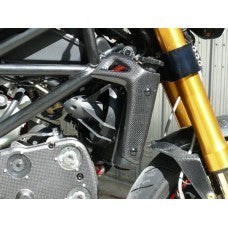CARBONVANI - DUCATI MONSTER CARBON FIBER COOLER COVERS FOR S4/S4R/S4RS