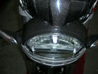 CARBONVANI - DUCATI MONSTER M696 / M796 / M1100 CARBON FIBER HEADLIGHT COVER