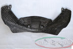 CARBONVANI - DUCATI MONSTER M696 / M796 / M1100 CARBON FIBER INSTRUMENT COVER FOR WINDSCREEN (HEADLIGHT FAIRING BOTTOM)