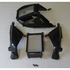 CARBONVANI - DUCATI MONSTER M696 / M796 / M1100 CARBON FIBER OIL COOLER COVER (DUCT)