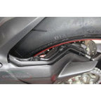 CARBONVANI - DUCATI PANIGALE 1199 / 1299 / V2 and STREETFIGHTER V2 CARBON FIBER SWING ARM BRAKE CABLE COVER
