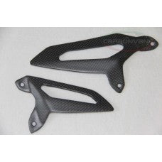 CARBONVANI - DUCATI PANIGALE 1299 / 1199 / 959 / 899 / V2 CARBON FIBER HEEL GUARDS (PAIR)