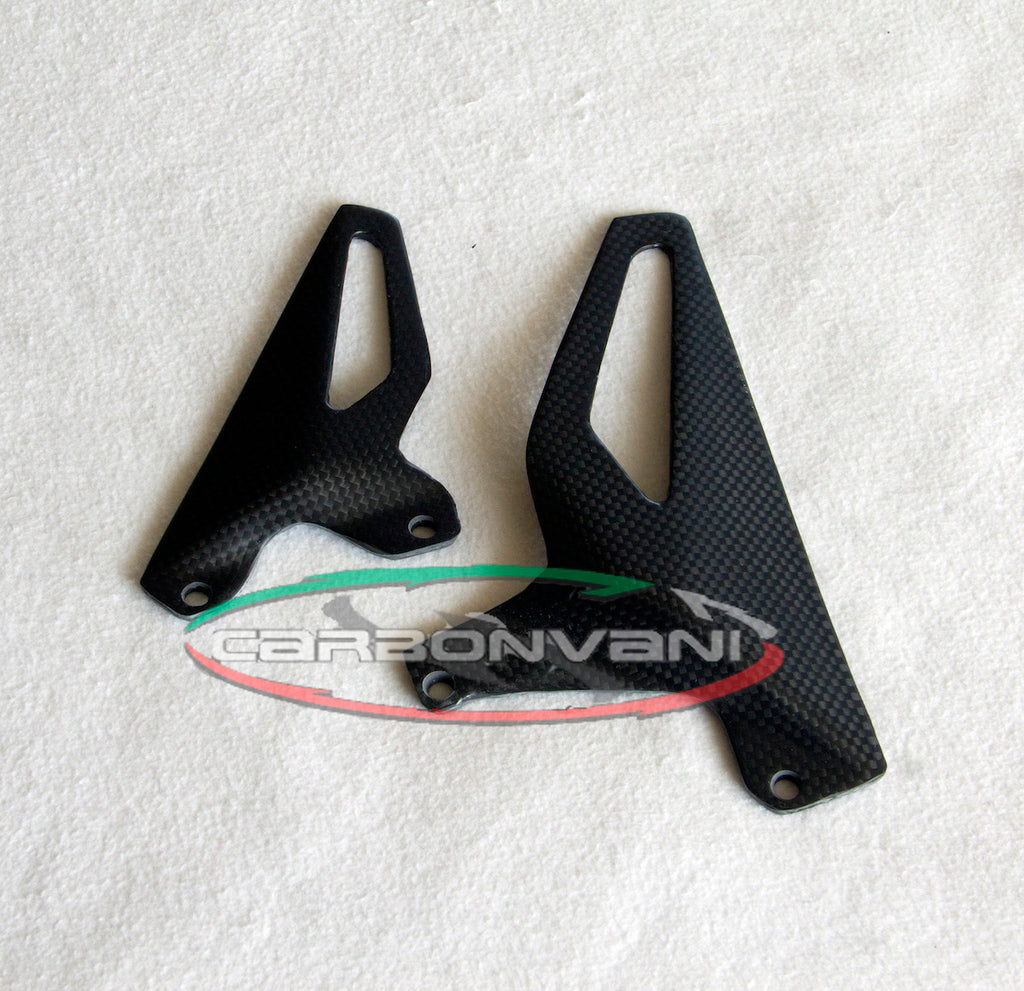 Carbonvani - Ducati Panigale / Streetfighter V4 / V2 / S / R / Speciale Carbon Fiber Heel (Foot) Guards (Pair)