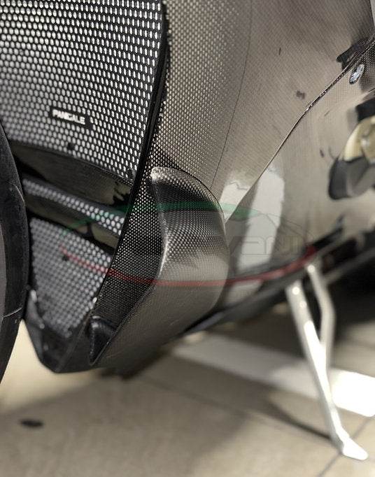 Carbonvani - Ducati Panigale V4 R Style Carbon Fiber Lower Scoops / Ducts / Winglets (2025+)