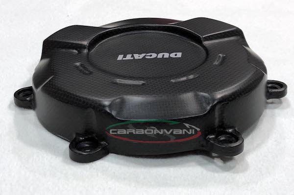 Carbonvani - Ducati Panigale V4 / S / R, and Streetfighter SP Carbon Fiber Clutch Cover
