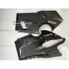 Carbonvani - Ducati Panigale V4 / S / R Carbon Fiber Belly Pan For Akrapovic Exhaust (2 piece kit) (2022+)