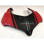 Carbonvani - Ducati Panigale V4 / S / Speciale (18-19) Carbon Fiber Headlight Fairing - RED