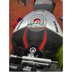 Carbonvani - Ducati Streetfighter V4 / S Carbon Fiber Upper Tank Cover - RED DP Style (2023+)