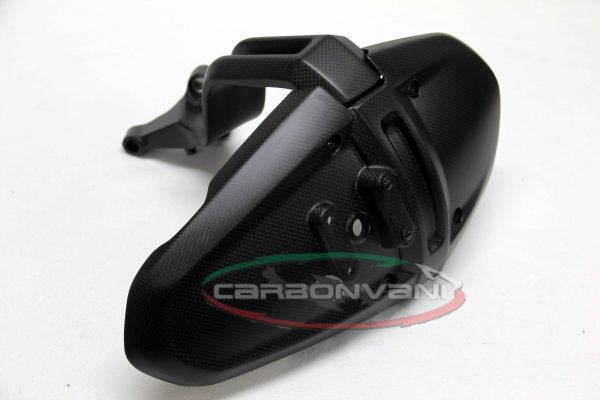 CARBONVANI - MV AGUSTA RIVALE CARBON FIBER LICENCE PLATE HOLDER WITH ARM