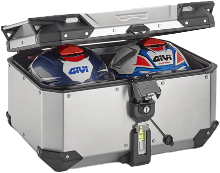 GIVI OBKEV58A Outback Evo Smart 58 Silver