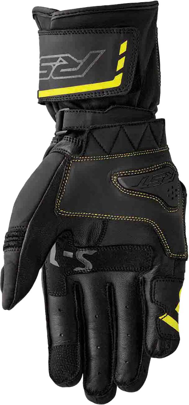 RST S-1 Gloves - Black / Fluorescent Yellow - View 7
