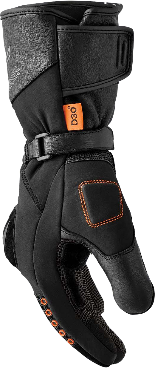 RST Pro Series Artic D3O WP Gloves - Black - View 7