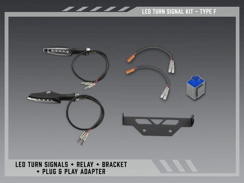 Yoshimura Type F Standard LED Signal Kit for V2 Fender Eliminators
