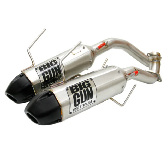 14-6943 Big Gun 13-18 Can-Am Maverick 1000/XMR/MAX EXO Stainless 3/4 Dual Syst Exhaust