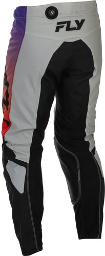 FLY Racing Kinetic Pants (2026) - Grey / Red / Purple / Black - View 23