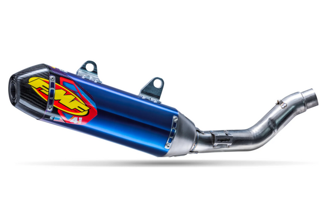 FMF Racing Kawasaki KX250F 2009-2016 Factory 4.1 RCT Titanium Anodized SL (Slip-On) w/ Carbon Cap 042259