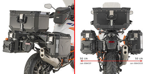 GIVI PLOS7713CAM PL One-Fit Cam for KTM 1290 Super Adventure R, KTM 1290 Super Adventure S, and KTM 1390 Super Adventure S