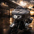 Eagle Lights Generation II Indian® Challenger / Pursuit LED Headlight Kit with Halo Ring