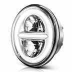 Eagle Lights Infinity Beam Series 5-3/4" Round LED Headlight for Harley-Davidson® and Indian® Motorcycles