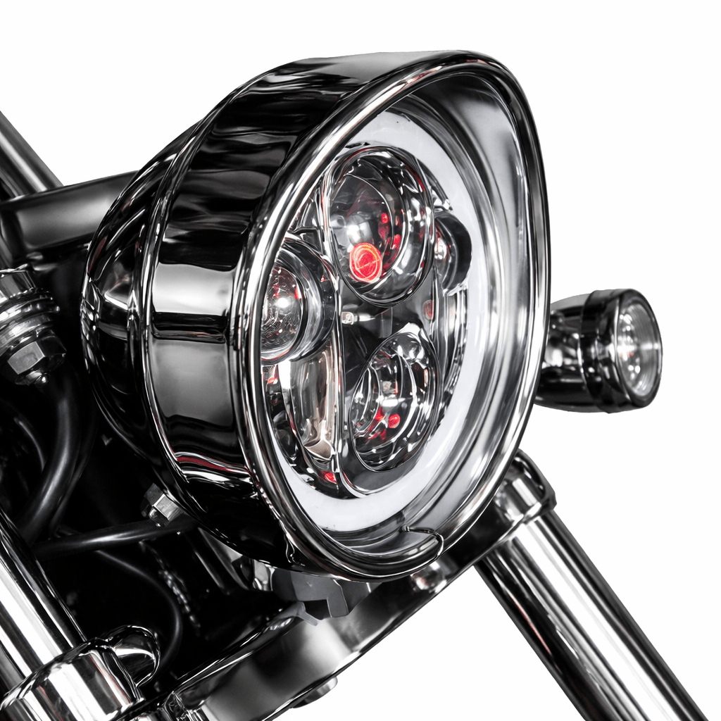 Eagle Lights Headlight 5 3/4" French Ring for Harley-Davidson®