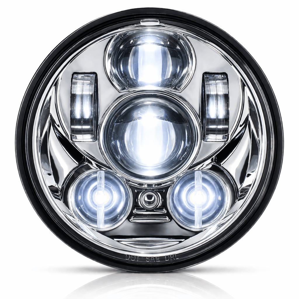 Eagle Lights 5 3/4" LED Headlight for Yamaha XVS650, Bolt, Raider, Road Star, Stryker Models