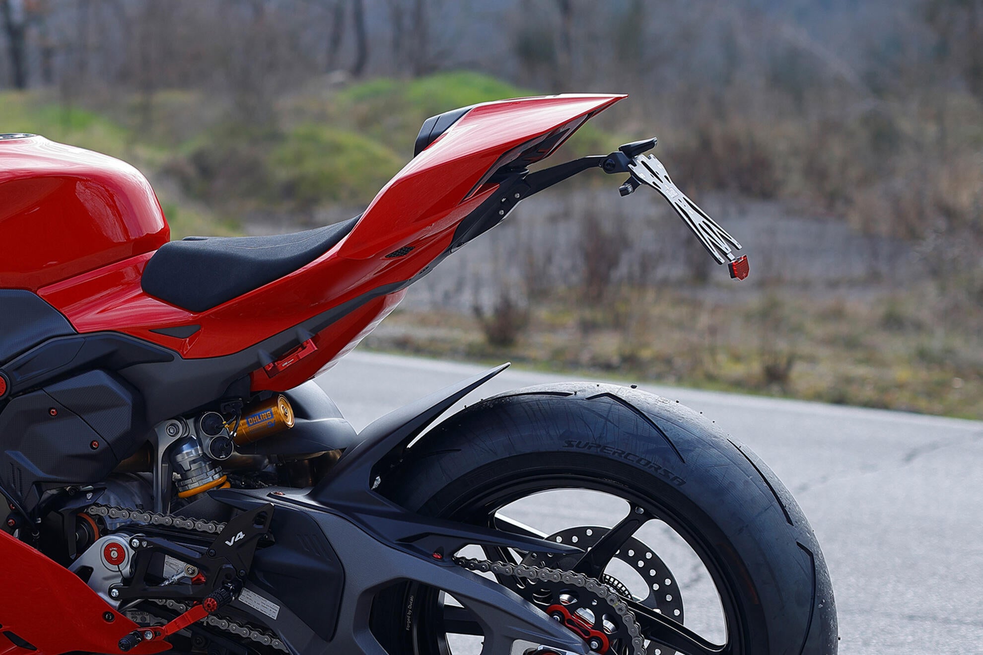 CNC Racing Adjustable Fender Eliminator for the Ducati Panigale and Streetfighter V4 / V2 (2025+)
