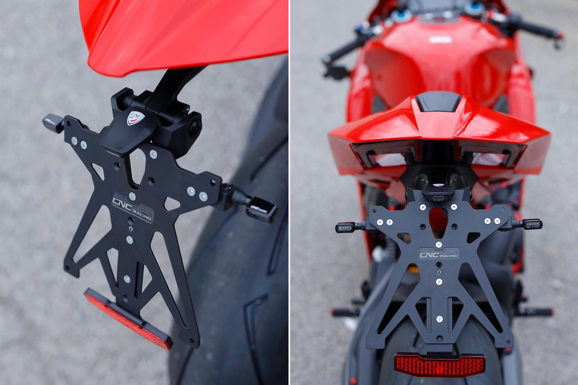 CNC Racing Adjustable Fender Eliminator for the Ducati Panigale and Streetfighter V4 / V2 (2025+)