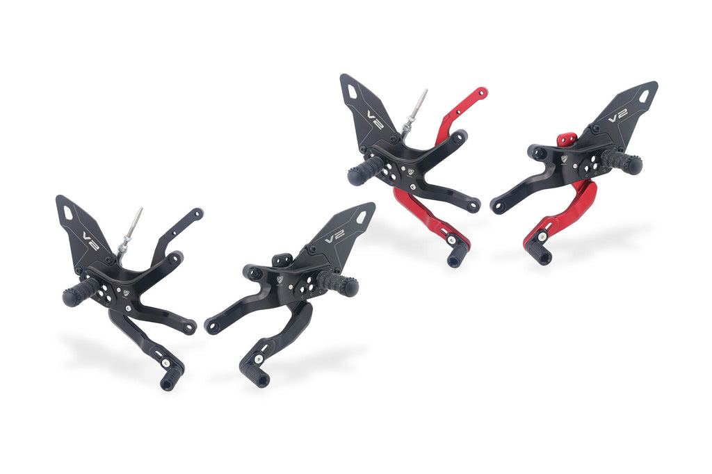 CNC Racing Adjustable Rearset for the Ducati Panigale V2 / S (2025+)