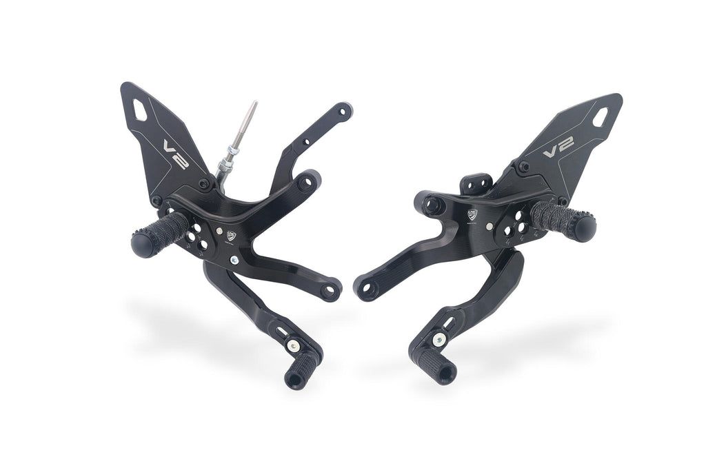 CNC Racing Adjustable Rearset for the Ducati Panigale V2 / S (2025+)