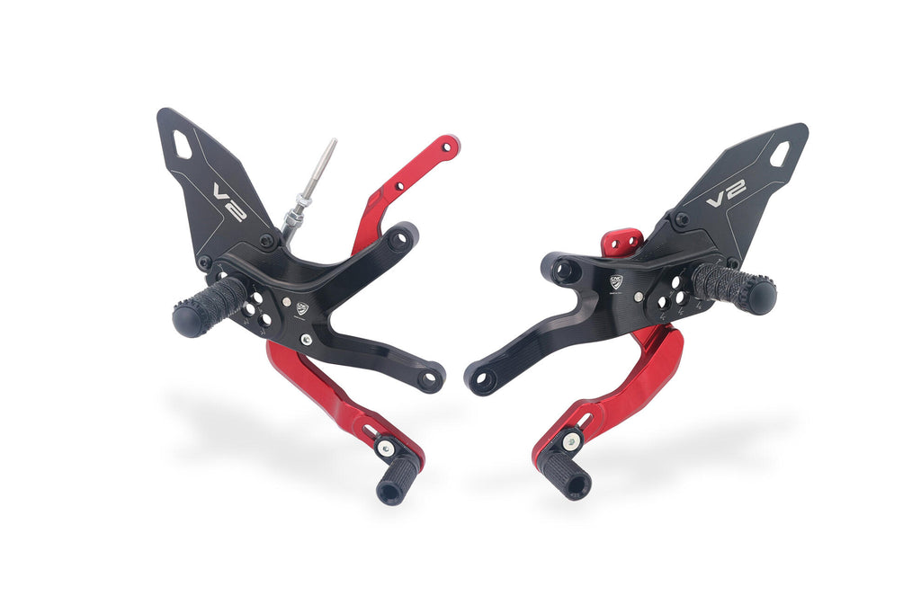 CNC Racing Adjustable Rearset for the Ducati Panigale V2 / S (2025+)