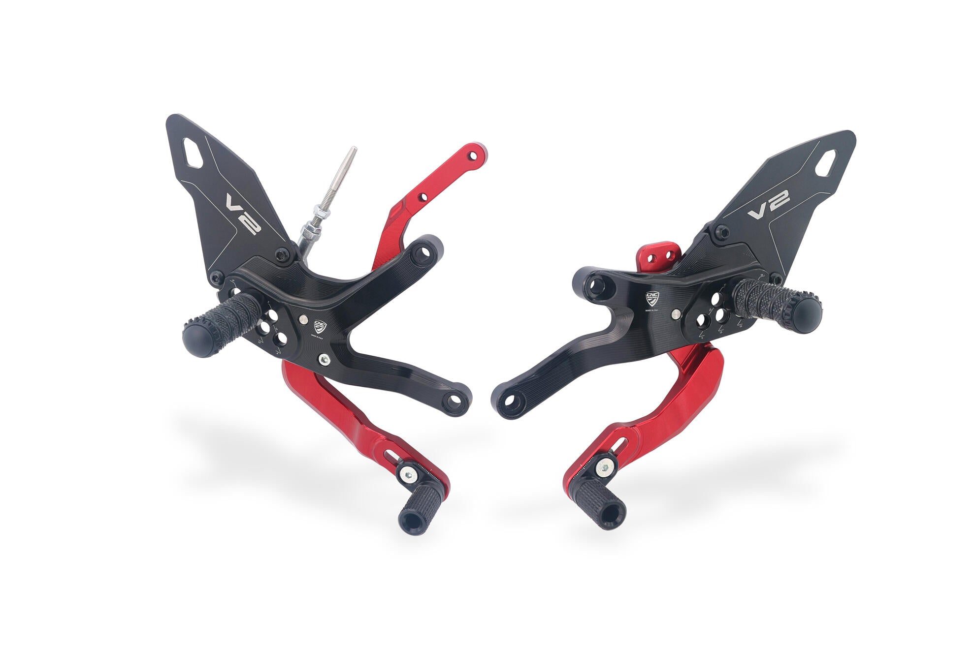 CNC Racing Adjustable Rearset for the Ducati Panigale V2 / S (2025+)